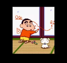 Image n° 1 - screenshots  : Crayon Shin-chan - Arashi wo yobu Enji